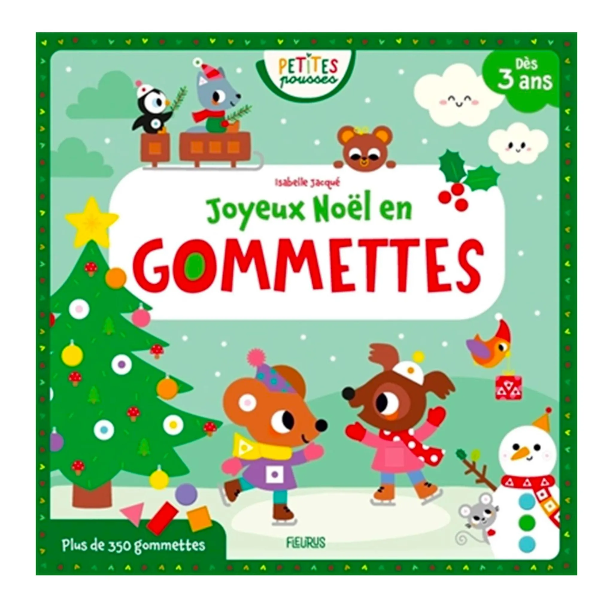 Prologue 2 Years And Over|Baby 0-2 Years>Mes premiers coloriages et stickers - Petites Pousses - Noël
