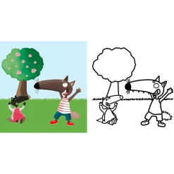 Kids Auzou Mes Premiers Coloriages P'tit Loup - Les Vacances