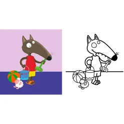 Kids Auzou Mes Premiers Coloriages P'tit Loup - Les Vacances