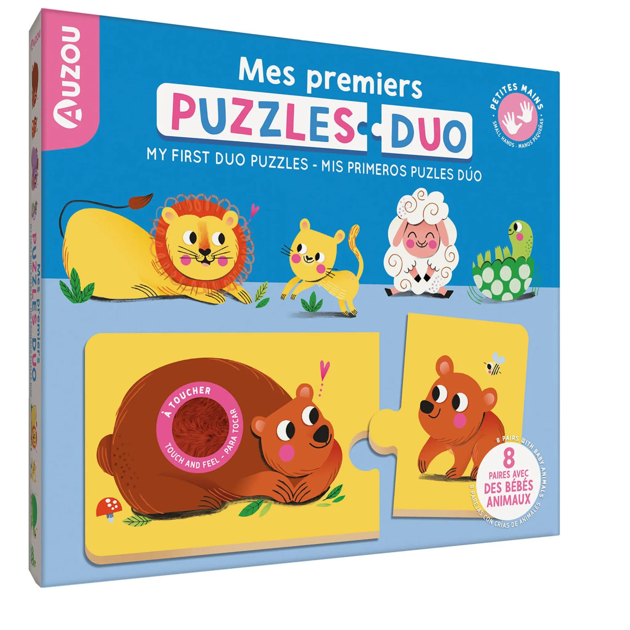 Kids Auzou Mes Premiers Puzzles - Duo Animaux