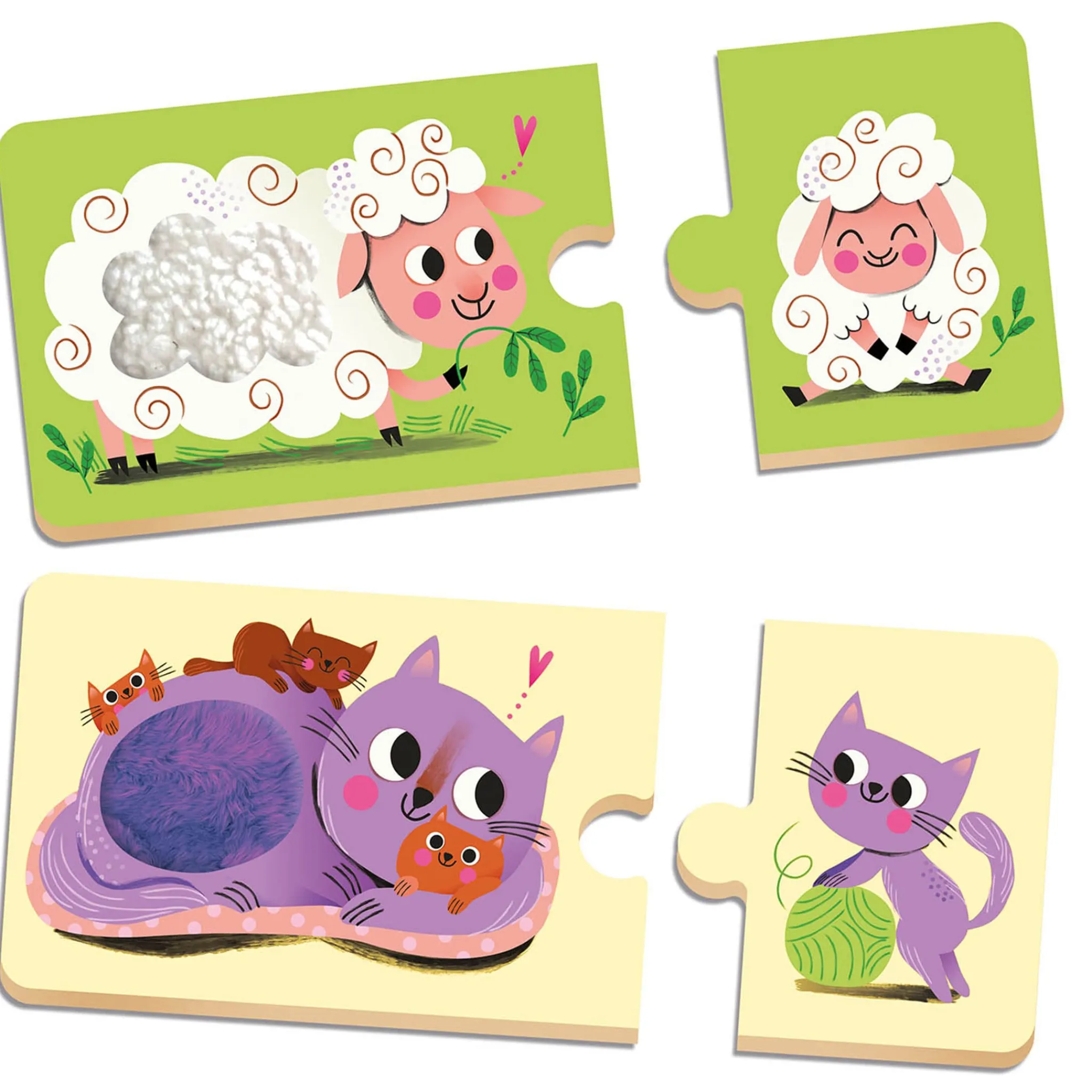 Kids Auzou Mes Premiers Puzzles - Duo Animaux