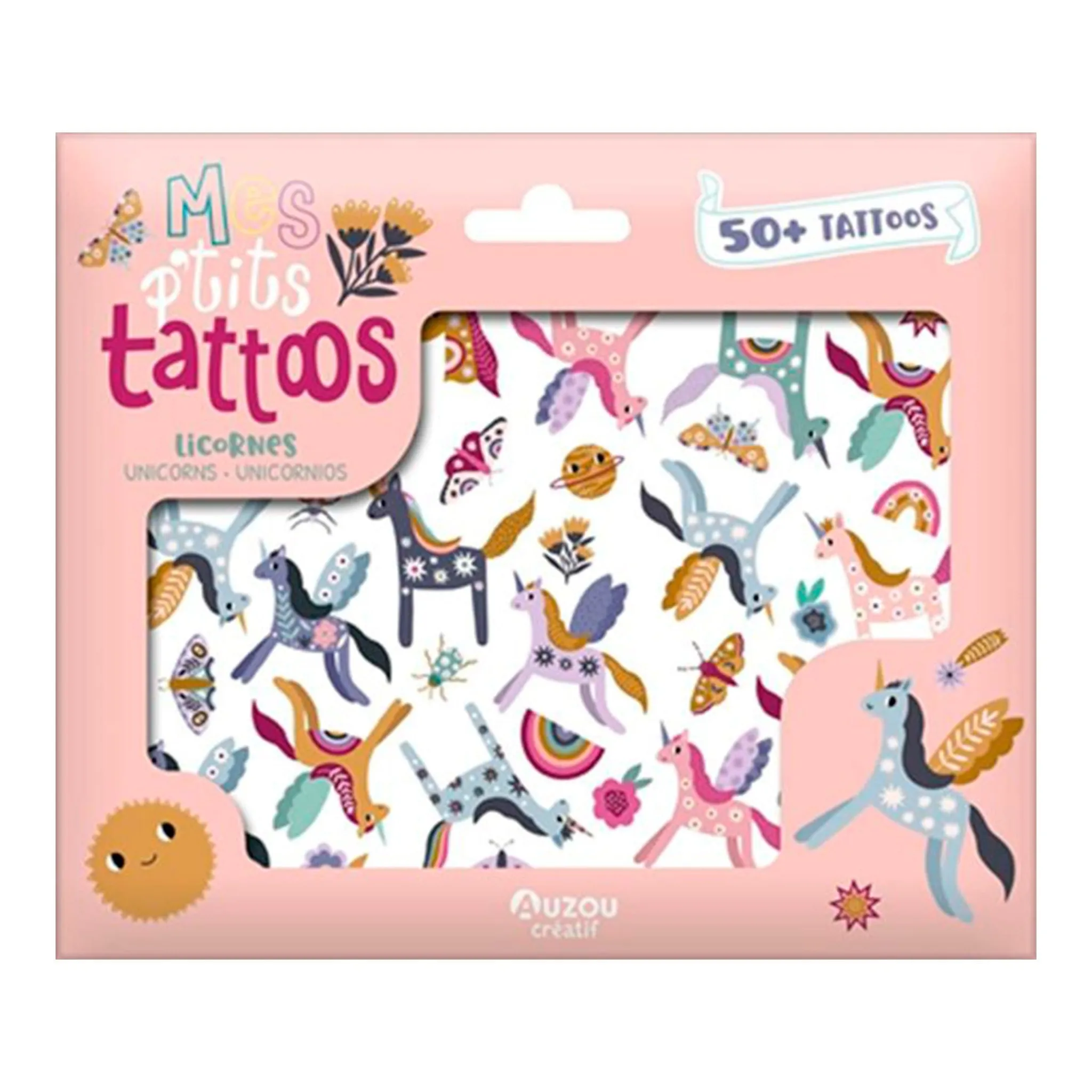 Kids Auzou Mes P'Tits Tattoos - Licornes