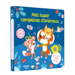 Auzou 2 Years And Over|Baby 0-2 Years>Mes Super Comptines D'Animaux