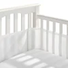 Kids BreathableBaby Bed Skirts & Bumpers|Bedding>Mesh Crib Liner - White