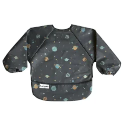 Kids Tiny Twinkle Mess proof Full Sleeve Bib - Space