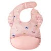 Tiny Twinkle Bibs|Breastfeeding>Mess-proof Silicone Pocket Bib Ruffle - Unicorn Confetti