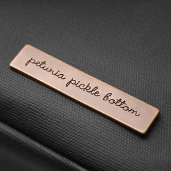 Petunia Pickle Bottom Meta Diapers Backpack - Black Matte Canvas