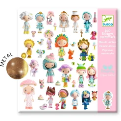 Kids Djeco Metallic Stickers - The Little World of Tinyly
