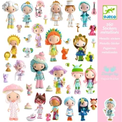 Kids Djeco Metallic Stickers - The Little World of Tinyly