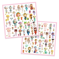 Kids Djeco Metallic Stickers - The Little World of Tinyly