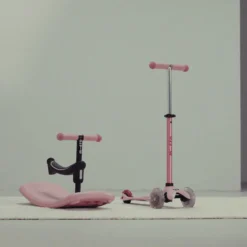 Kids Micro Bikes And Accessories|Bikes & Scooters>Rock & Go LED Scooter - Dusty Rose