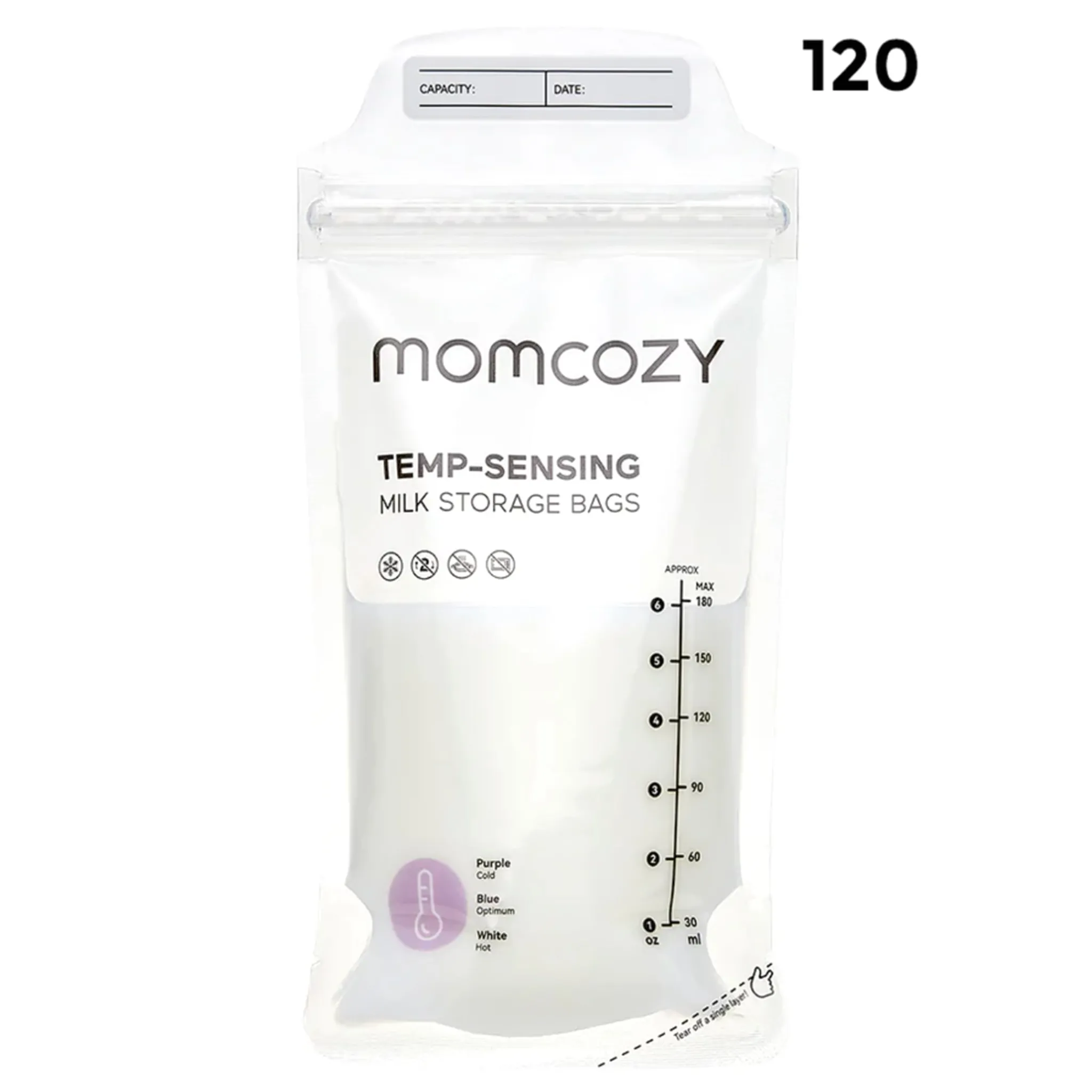 Momcozy Breastfeeding>Milk Shortage Bags (120)