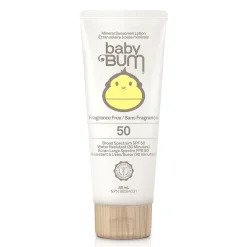 Kids Sunbum Mineral SPF 50 Sunscreen Lotion Baby Bum - Fragrance Free