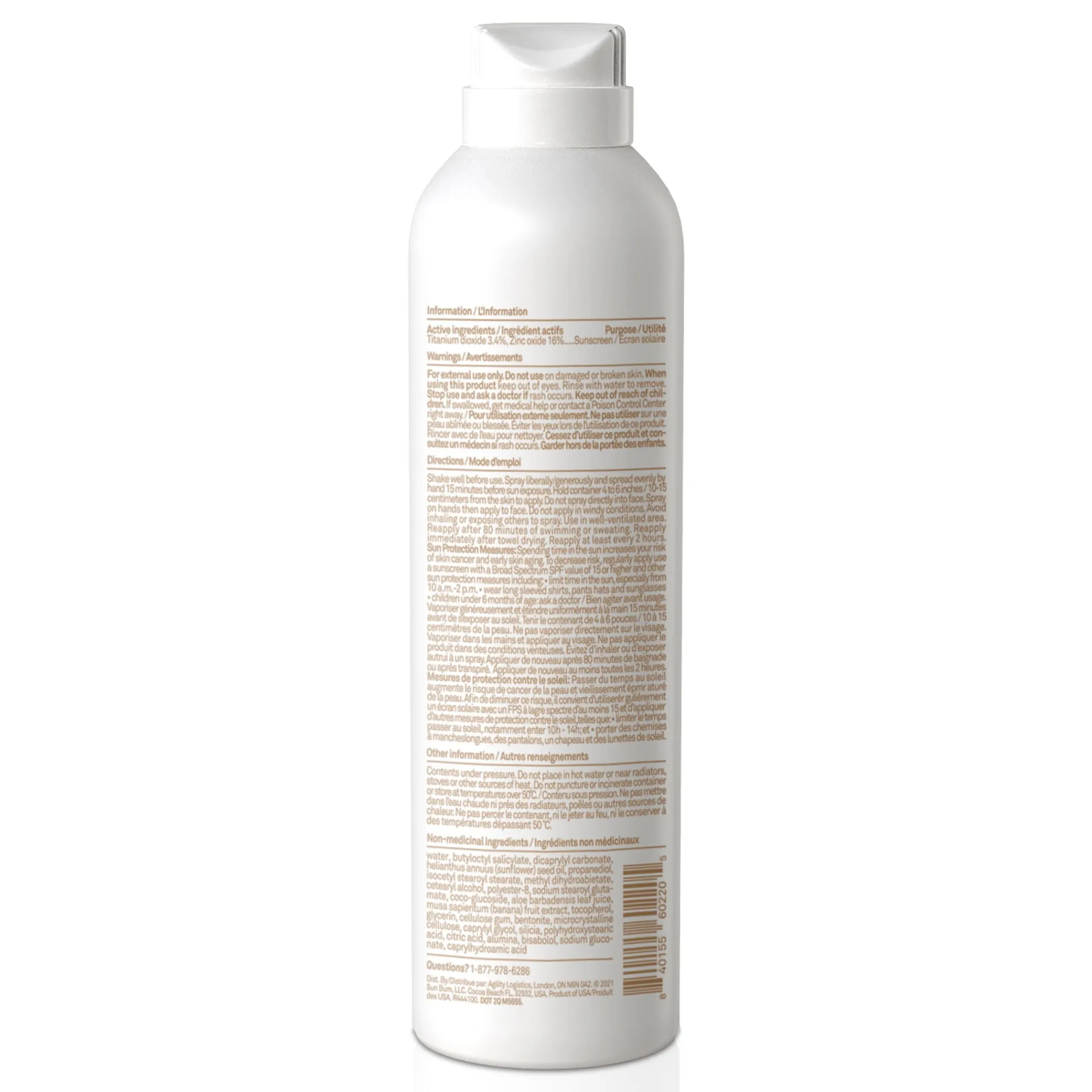 Kids Sunbum Mineral SPF 50 Sunscreen Spray