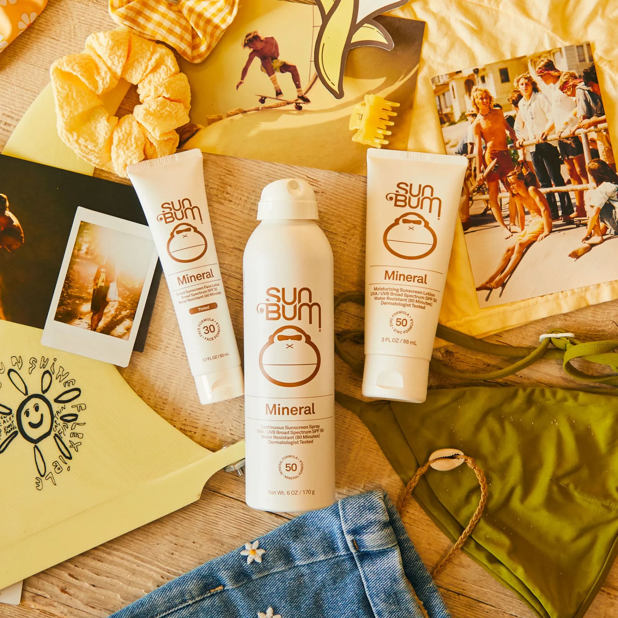 Kids Sunbum Mineral SPF 50 Sunscreen Spray