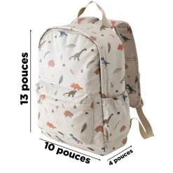 Kids Menoum Menoum Mini Backpack-dinosaures