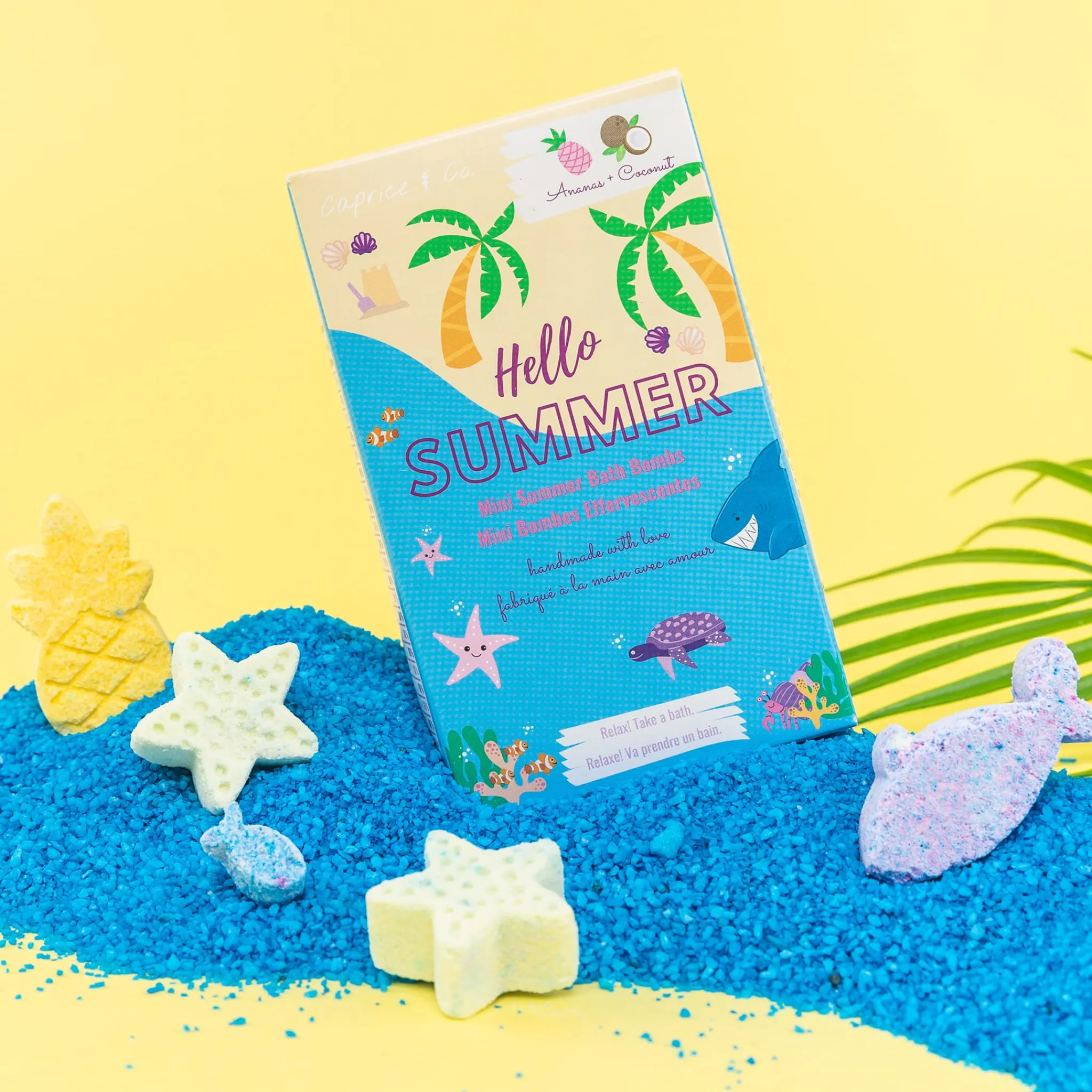 Kids Caprice u0026 co Body & Hair Care|Body & Hair Care>Mini Bath Bombs - Hello Summer