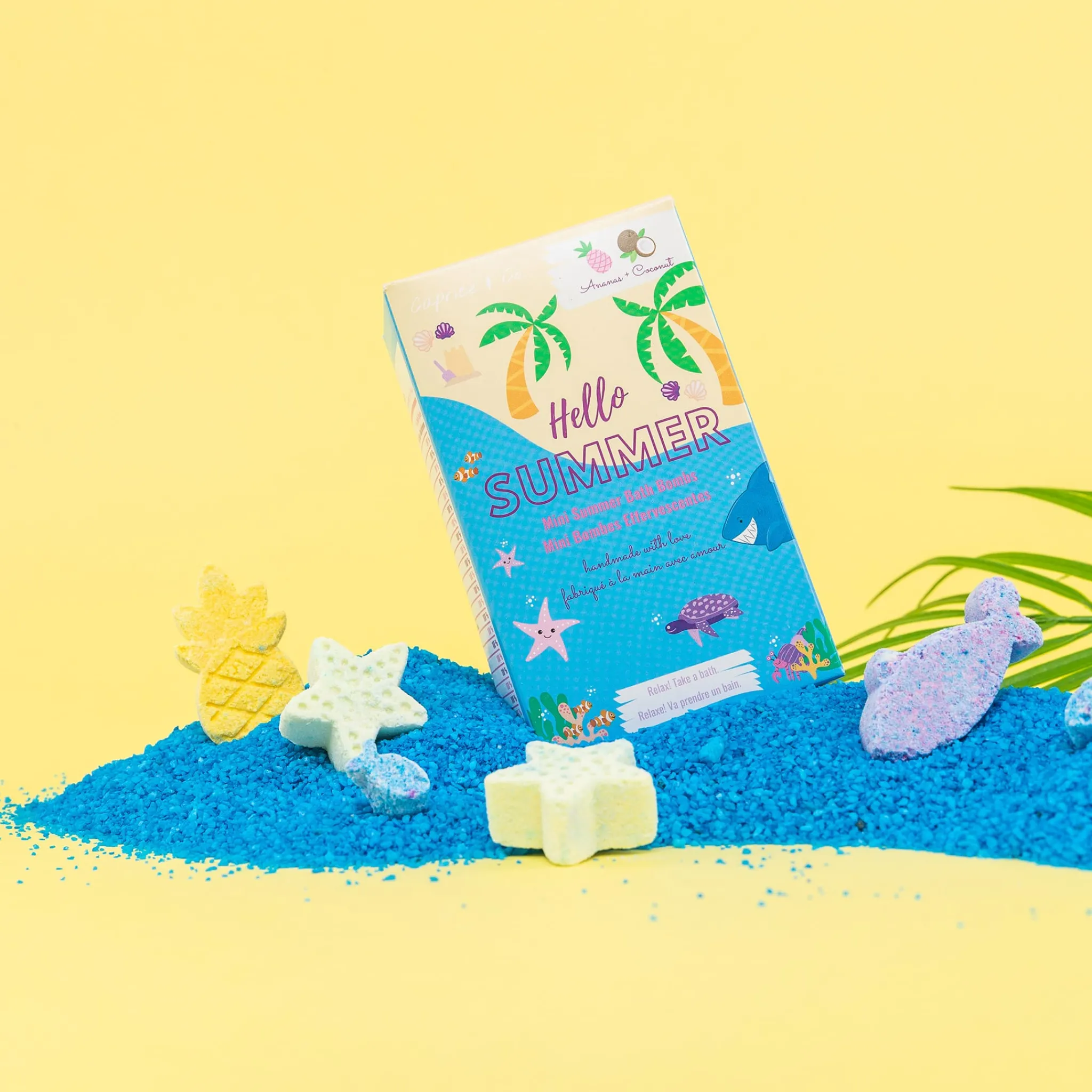 Kids Caprice u0026 co Body & Hair Care|Body & Hair Care>Mini Bath Bombs - Hello Summer