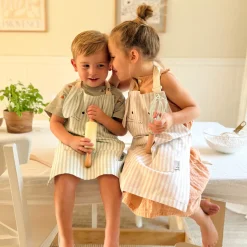 Micasso Breastfeeding|Bibs>Mini Chef Bunny Apron - Sage