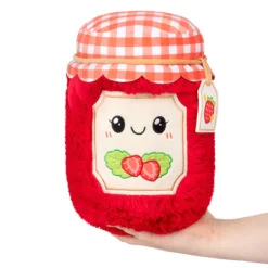 Squishable Plush Toys>Mini Comfort Food Strawberry Jam