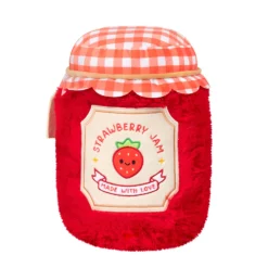 Squishable Plush Toys>Mini Comfort Food Strawberry Jam