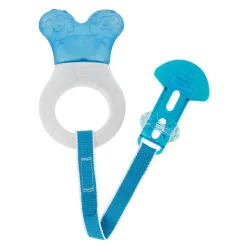 Mam Baby Teething Toys>Mini Cooler and Clib Teether - Blue
