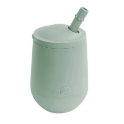 Kids EZ PZ Fun Cups & Tumblers|Cups & Tumblers>Mini Cup + Straw Training System - Sage