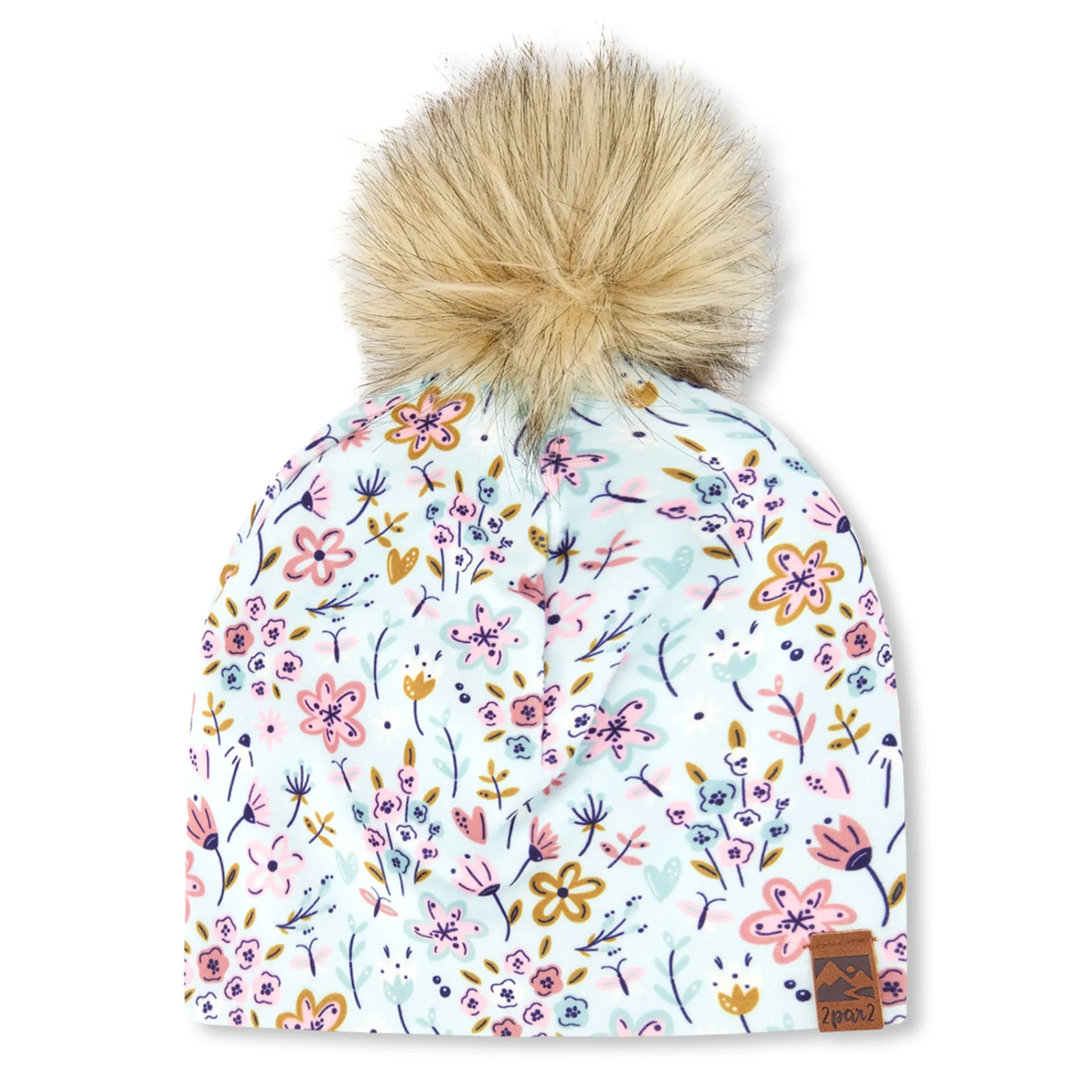 Kids Deux par Deux Mini Flowers Hat 2-14