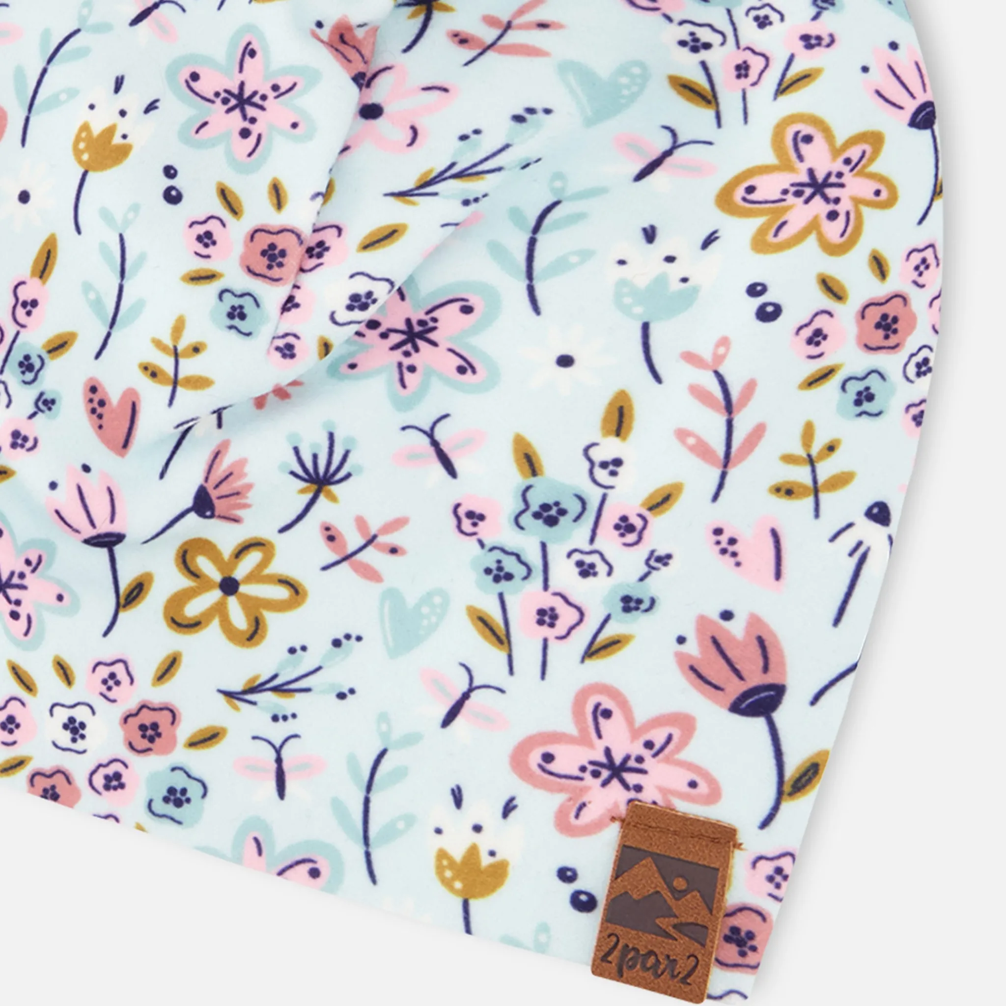 Kids Deux par Deux Mini Flowers Hat 2-14