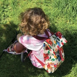 Kids Petit Jour Paris Mini Messenger Backpack Hibisc