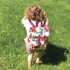 Kids Petit Jour Paris Mini Messenger Backpack Hibisc