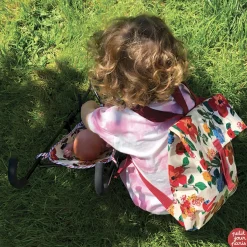 Kids Petit Jour Paris Mini Messenger Backpack Hibisc