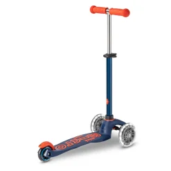 Kids Micro Mini Deluxe LED Scooter - Navy