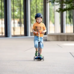 Kids Micro Mini Deluxe LED Scooter - Navy