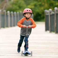Kids Micro Mini Deluxe LED Scooter - Navy