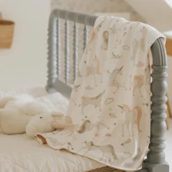 Kids Veille sur Toi Minky Little Blanket - Celestre Dream