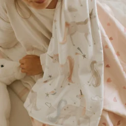Kids Veille sur Toi Minky Little Blanket - Celestre Dream
