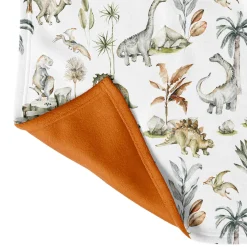 Kids Veille sur Toi Blankets|Blankets>Minky Little Blanket - Ethan and Friends