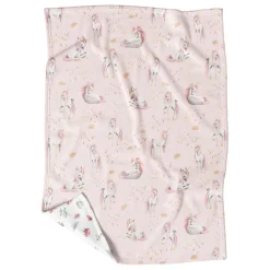 Kids Veille sur Toi Blankets|Blankets>Minky Little Blanket - Luna