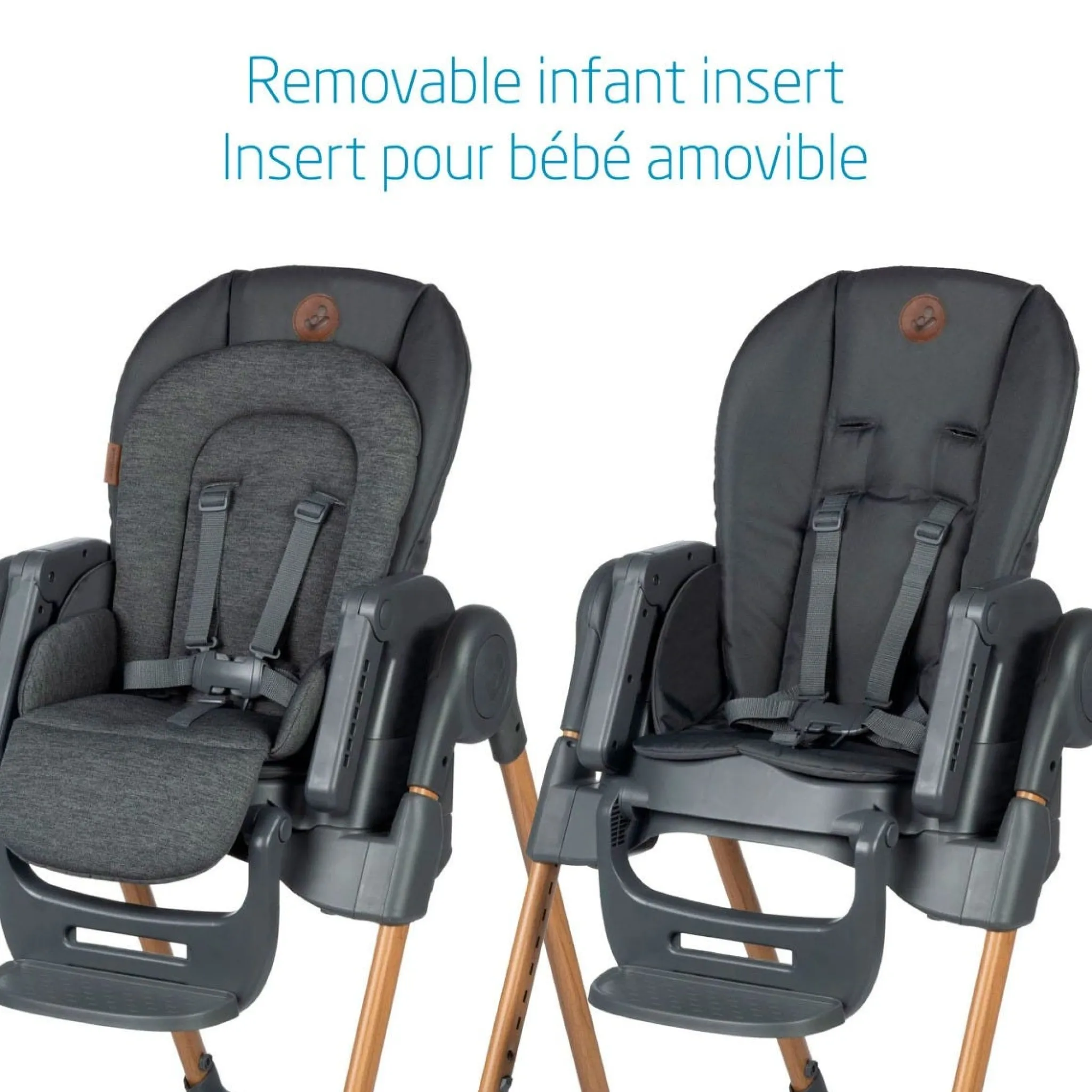 Maxi-cosi Minla 6-in-1 High Chair - Classic Graphite