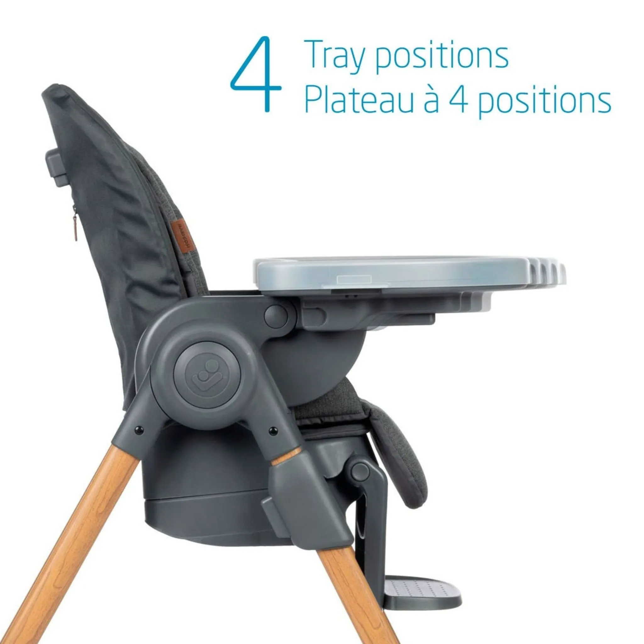 Maxi-cosi Minla 6-in-1 High Chair - Classic Graphite