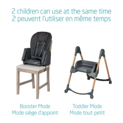 Maxi-cosi Minla 6-in-1 High Chair - Classic Graphite