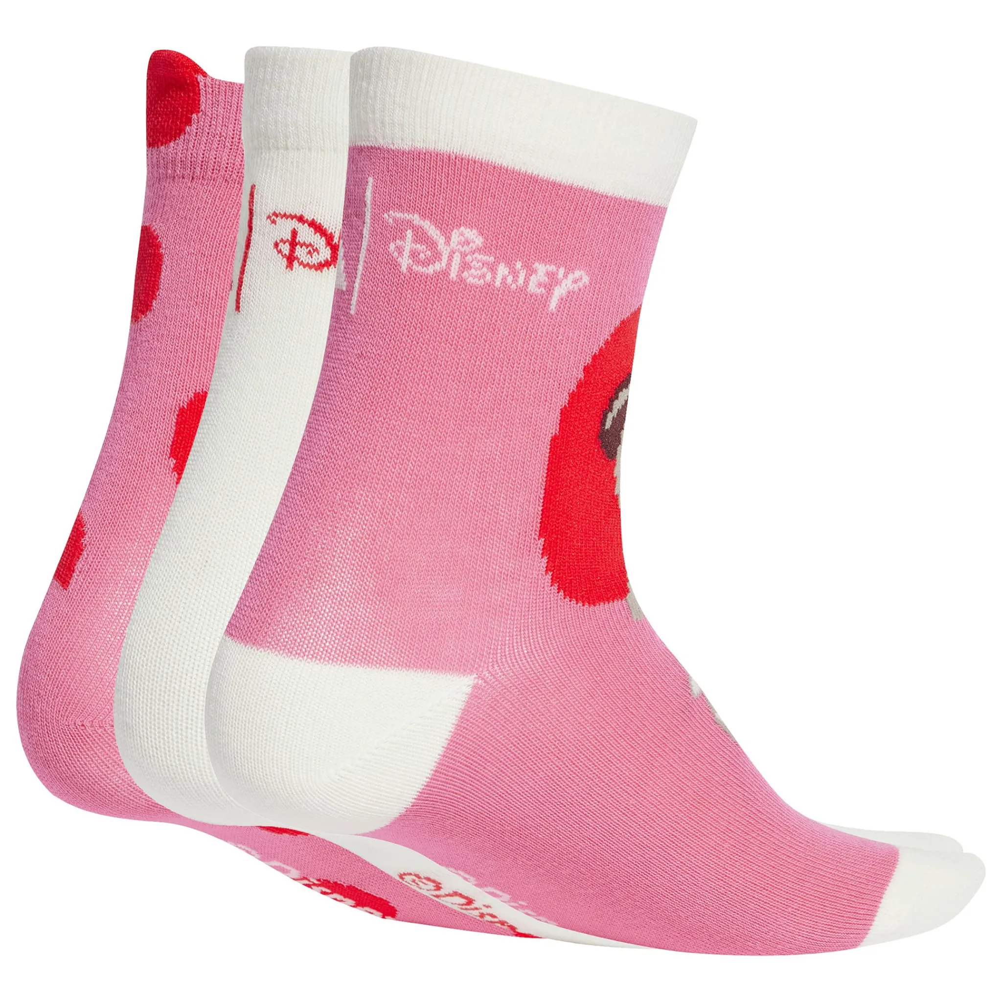 Kids Adidas Socks|Underwear & Socks>Minnie 3-Pack Socks Sizes 10-13
