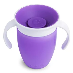 Kids Munchkin Breastfeeding|Tableware>Miracle 360 Trainer Cup 7oz - Purple
