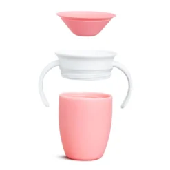 Kids Munchkin Miracle 360 Trainer Cup 7oz - Pink