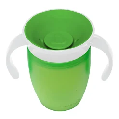 Kids Munchkin Miracle 360 Trainer Cup 7oz - Green
