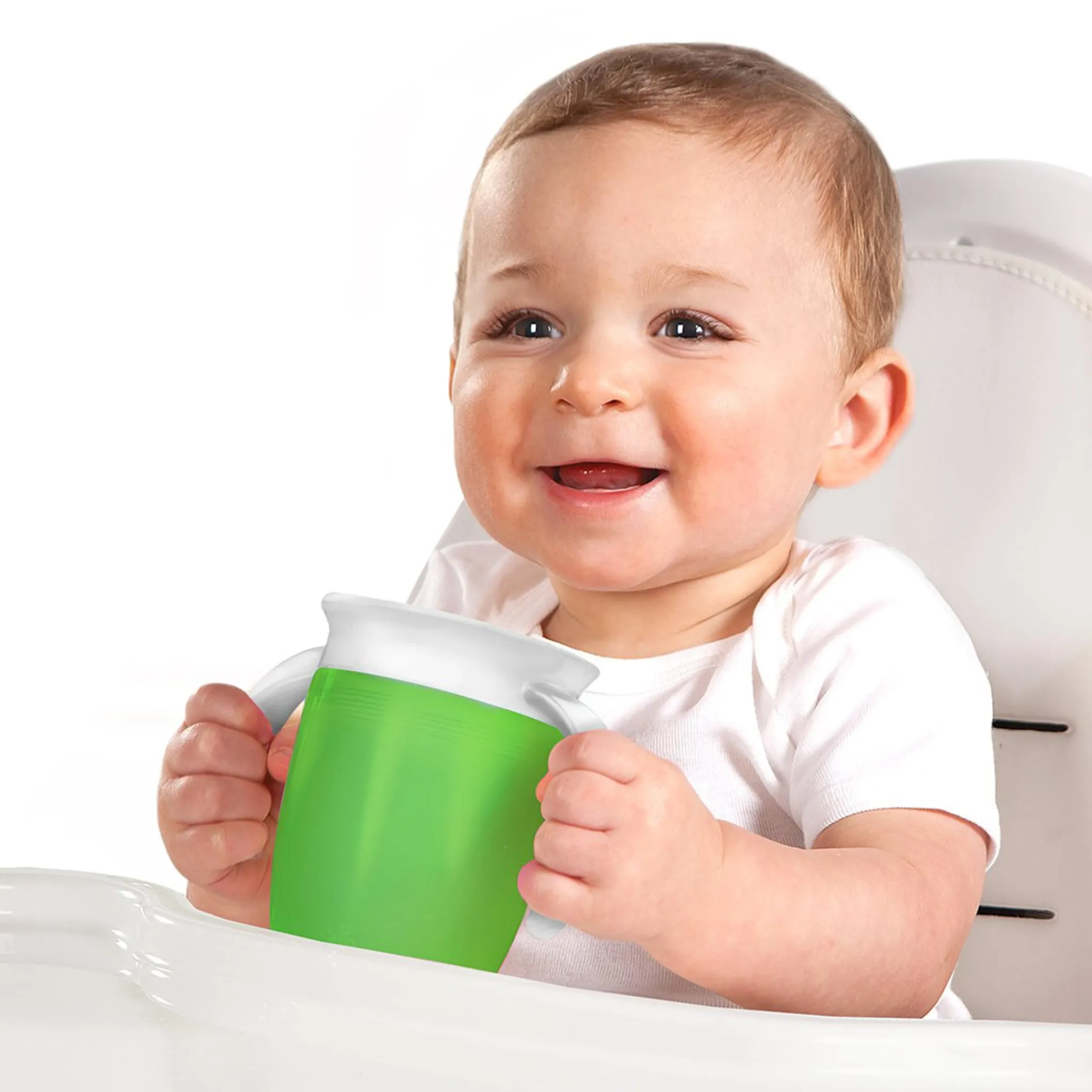 Kids Munchkin Miracle 360 Trainer Cup 7oz - Green