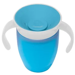 Kids Munchkin Breastfeeding|Tableware>Miracle 360 Trainer Cup 7oz - Blue