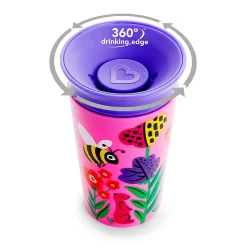 Kids Munchkin Breastfeeding|Tableware>Miracle® 360° WildLove Sippy Cup (2)