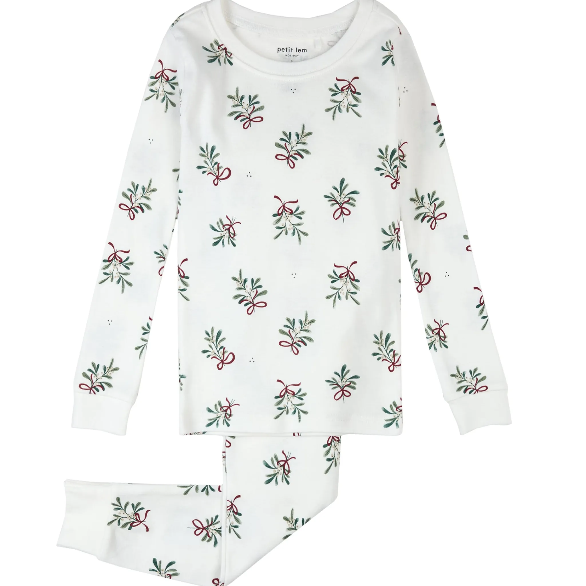 Kids/BOY Petit Lem Pajamas & Bathrobes|Pajamas & Bathrobes>Mistletoe Pajamas 2-7